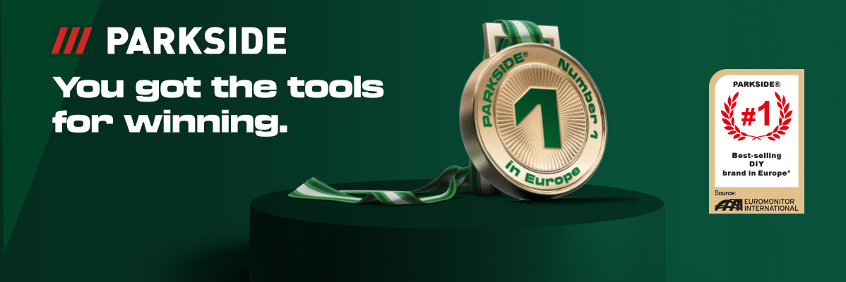 Parkside tools: Europe's #1.
