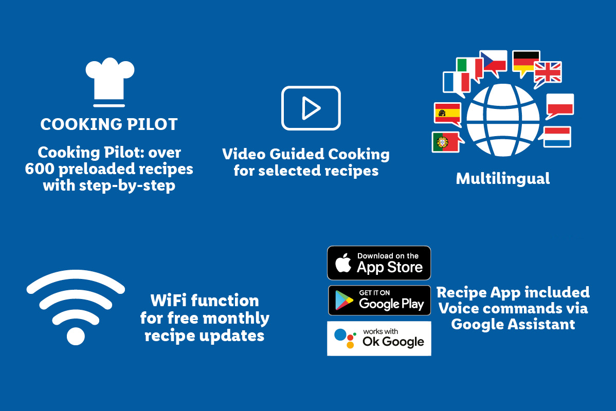 Cooking Pilot: 600+ recipes, videos, multilingual app.